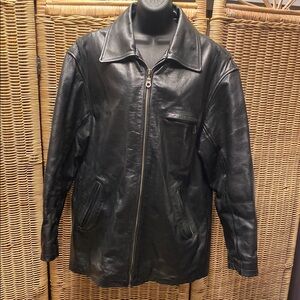 Wilsons Leather Black Lightweight Jacket